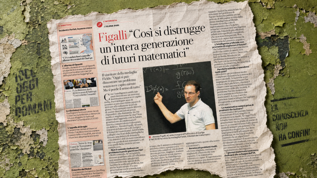 La matematica non è la risposta…