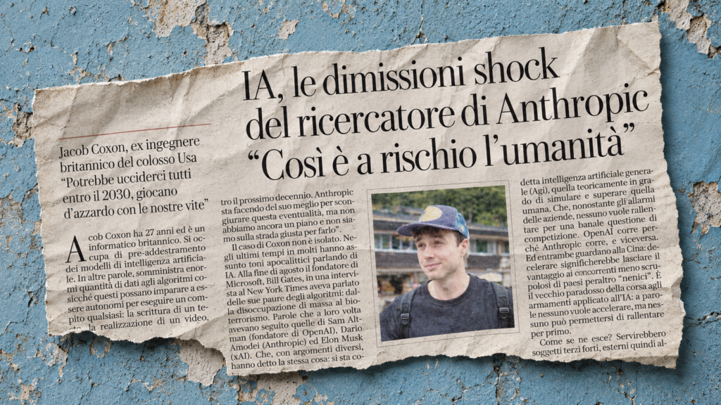 Ha deciso l’algoritmo…