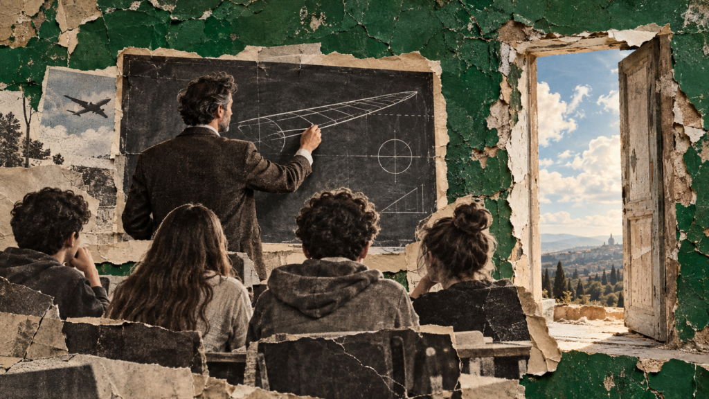 Il mestiere di tenere aperto il futuro…